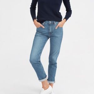 everlane modern boyfriend jeans